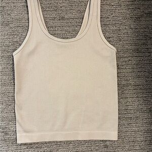 Women's Cream Tank Top